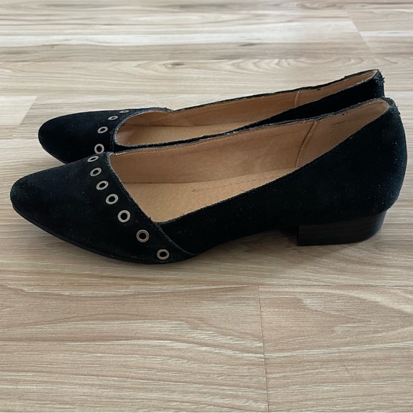 Sonoma Black Flats with Silver Accents - Picture 3 of 5